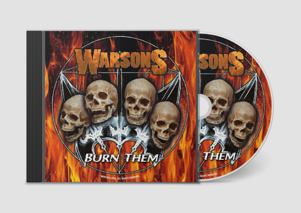 KKR113 - Warsons "Burn Them" CD